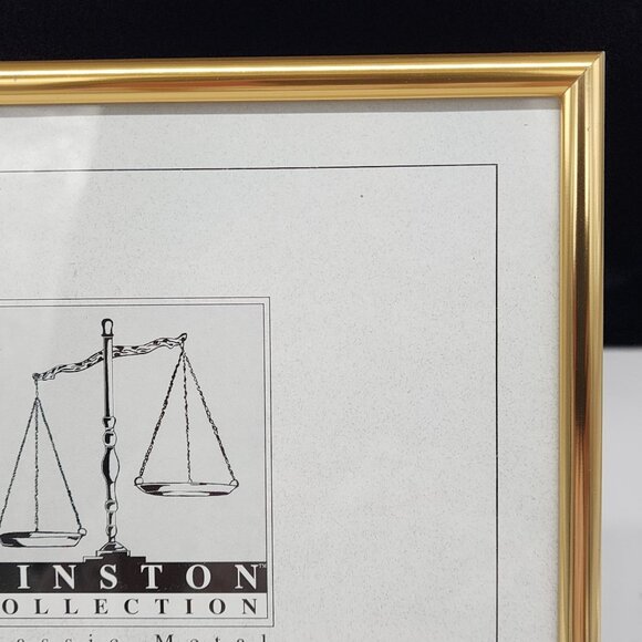 Gold Metal 8x10 Picture Frame By Kinston Collection Classic Metal - Picture 3 of 10